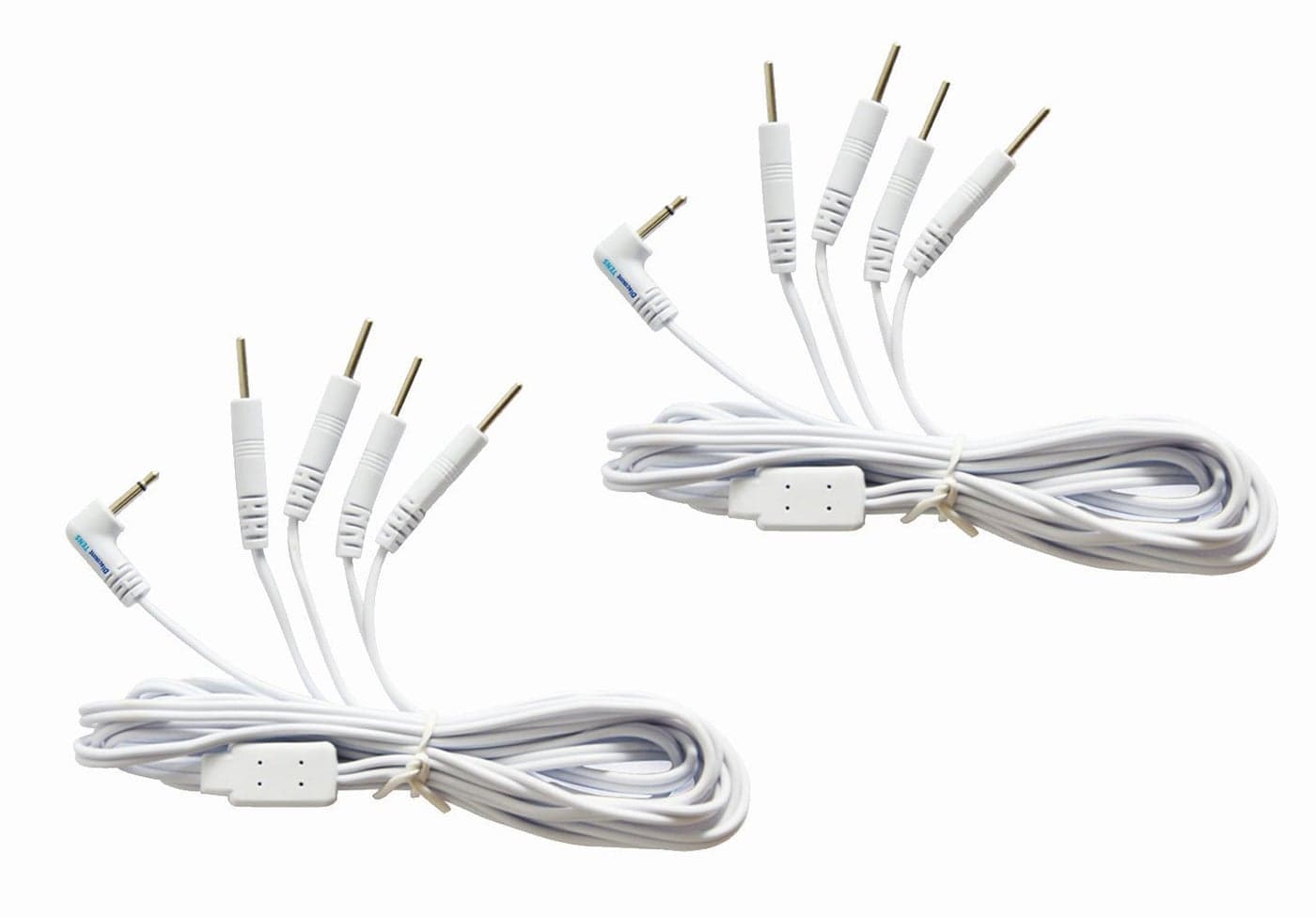 Discount TENS Lead Wires Port Doubler 4 2mm Pin Connectors Pack of 2