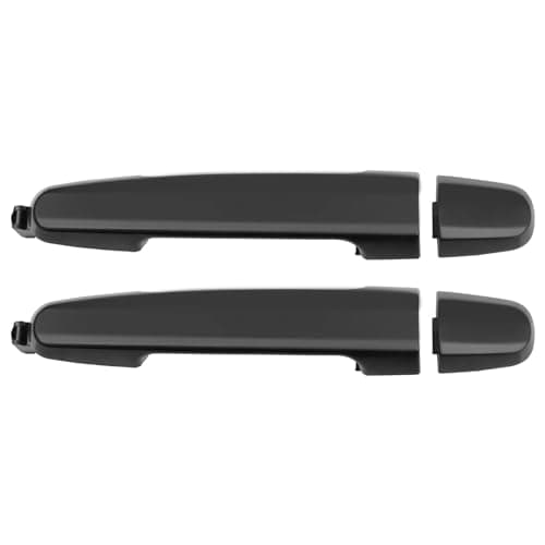 Exterior Door Handle 2Pcs Rear Driver Passenger Side Compatible with Toyota Camry 20022006 0313 Corolla Matrix 0409 Prius 20022003 ES300 0308 Pontiac Vibe Replaces 92894 69229AA011C1