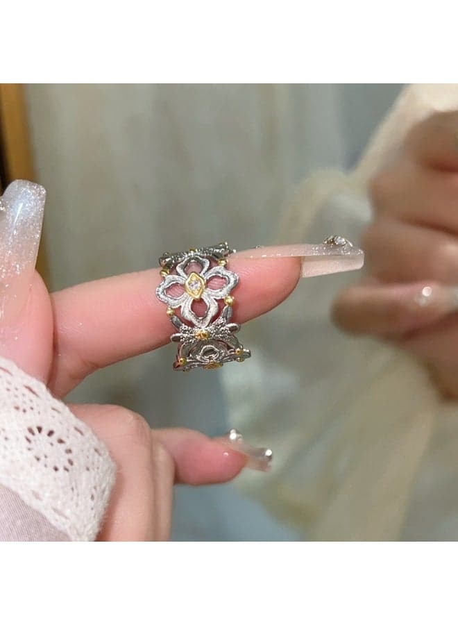 Fashion Niche High-End Personalized Adjustable Ring