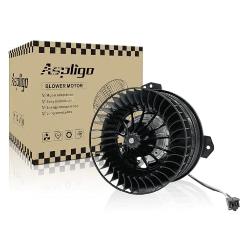 Aspligo 700070 AC Heater Blower Motor Fan Front Fit for Chrysler Pacifica 2004-2008 ,Town & Country 2001-2007 ,Voyager 2001-2003, for Dodge Caravan Grand Caravan 2001-2007 ,75739, 4885475AB, 4885475AC