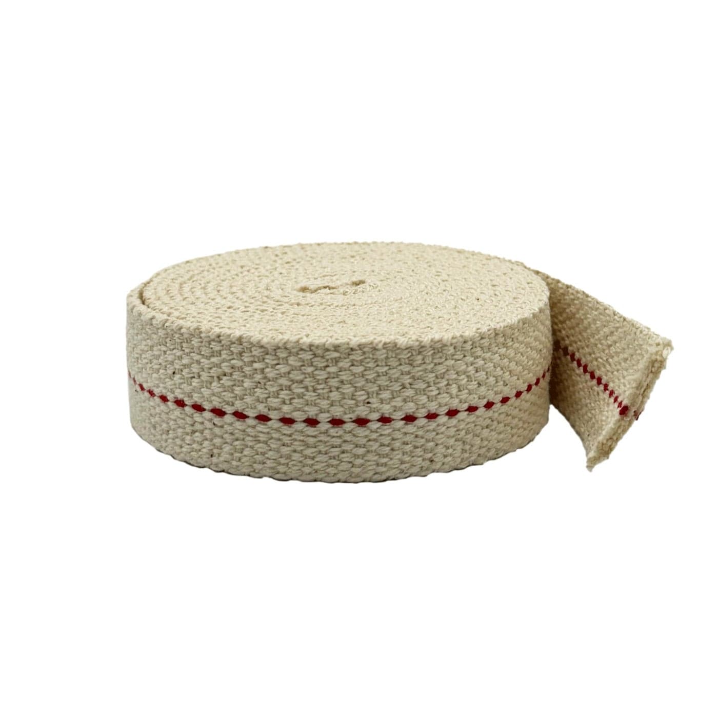 Light of Mine 78 Inch 6 Foot 100 Cotton Flat Wick for Paraffin Oil Kerosene Based Lanterns and Oil Lamps with Genuine Red Stitch 78 6 Roll