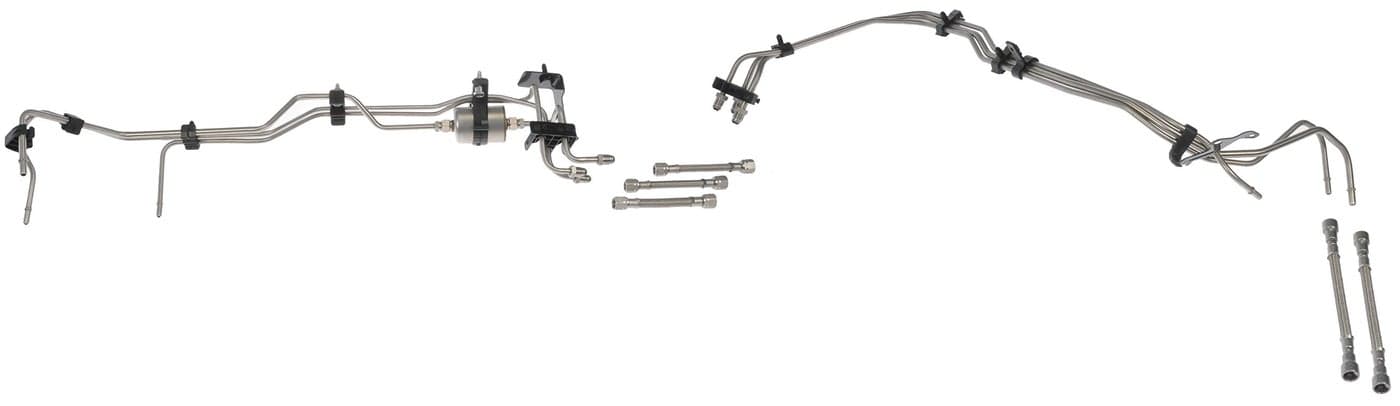 Dorman 919810 Front Stainless Steel Fuel Line Kit Compatible with Select Chevrolet GMC Models OE FIX