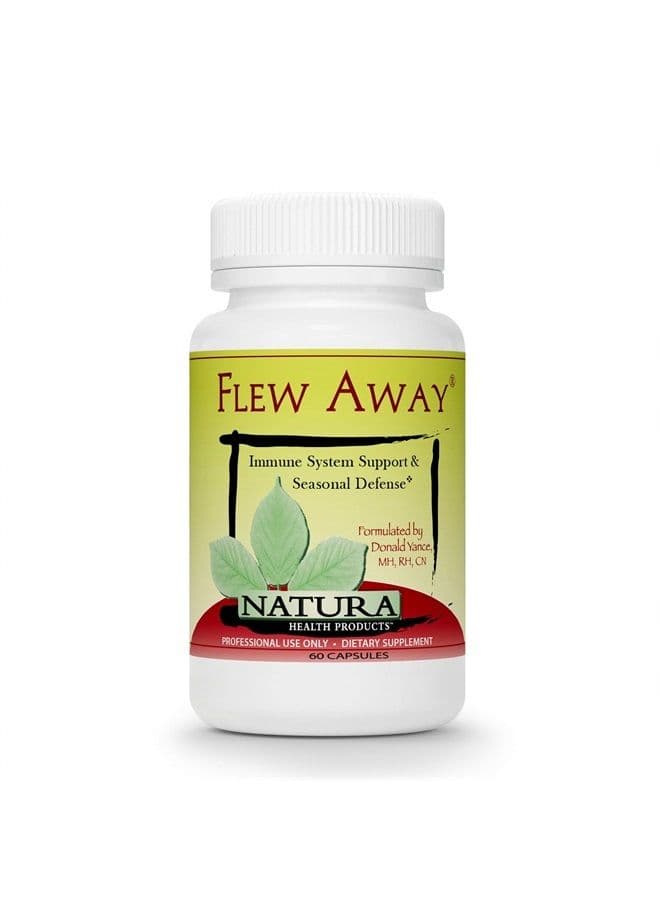 Flew Away - Immune System Support & Seasonal Defense Featuring Elderberry Extract - 60 Capsules