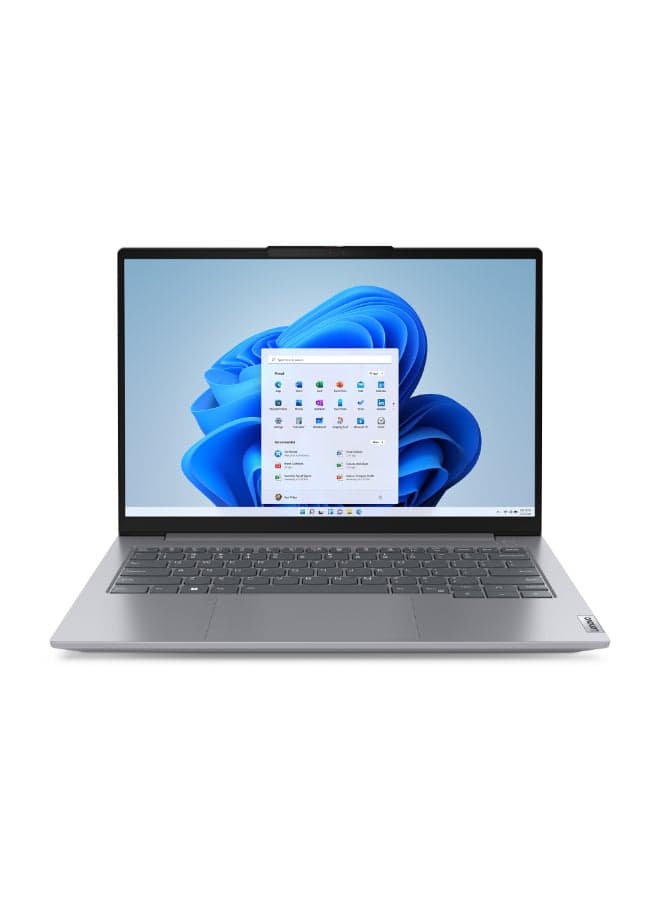 ThinkBook 14 Laptop With 14-Inch Display,Core i5 1335U Processor/8GB RAM/256GB SSD/Intel Iris XE Graphics/Free DOS + Bag English Arctic Grey