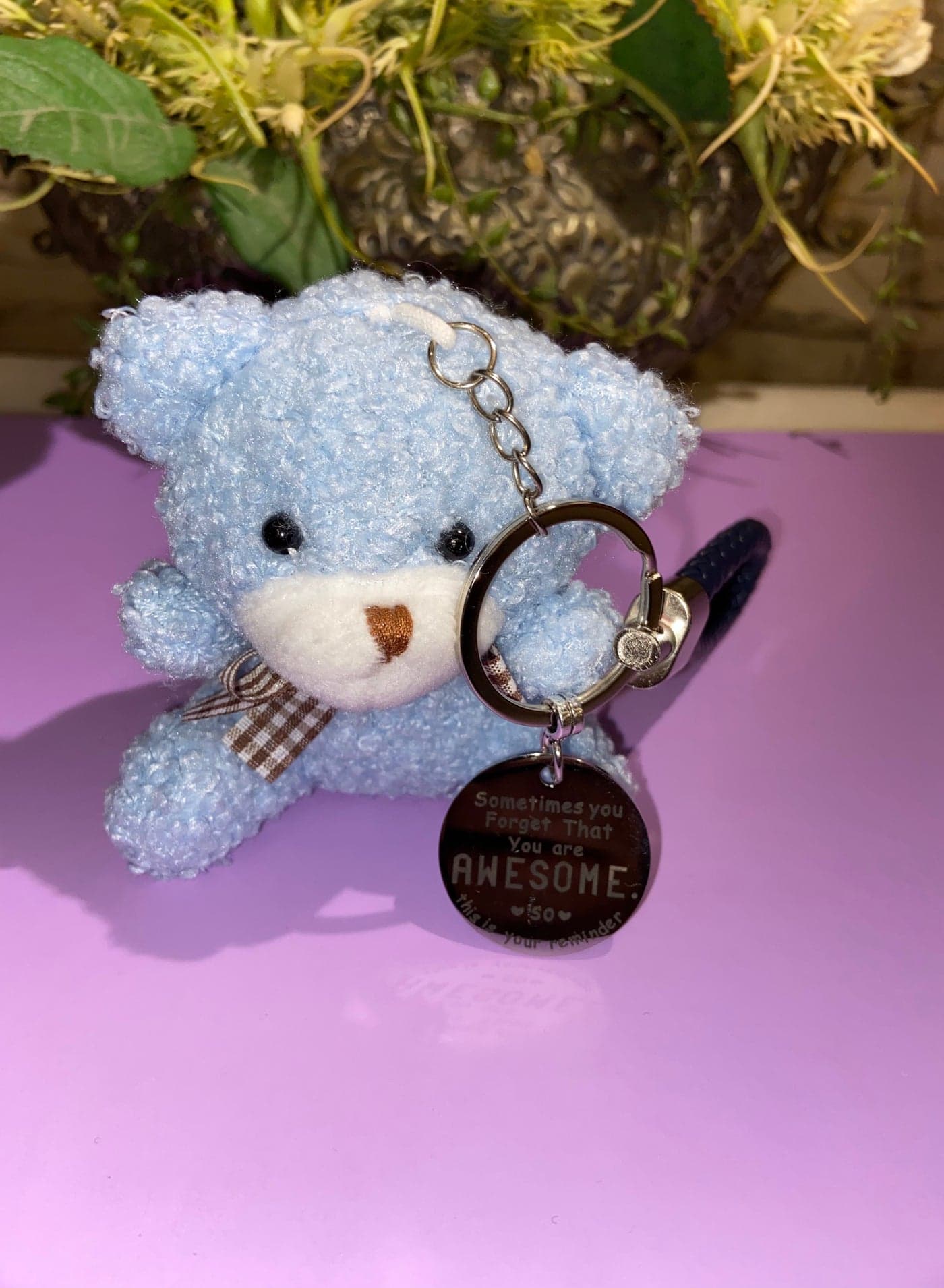 Elegant Bear Keychain