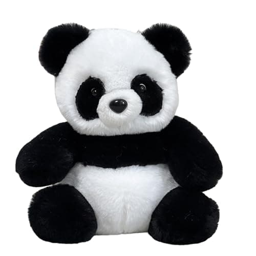 Gwxqybfe 8inch Panda Stuffed Animal Stuffed Pandas Plushie Toys Birthday for Kids Panda