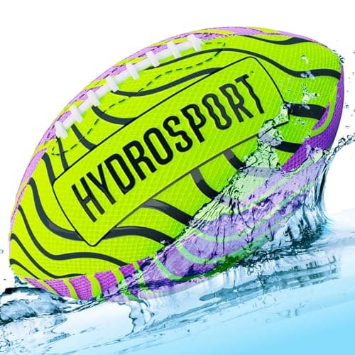 HydroSport Water Football for Pool Beach Lake Waterproof Pool Toys for Kids Ages 812 Teen Boys Gift Swimming Balls Sports Family Teens Boys Adults Fun Outdoor Accessories