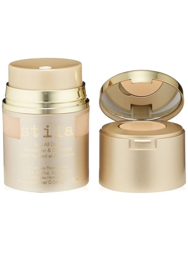 Stay All Day Foundation & Concealer, 01 Bare, 1 Count