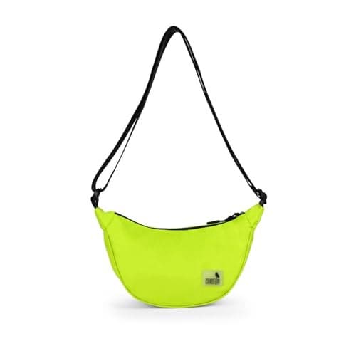 COUNSELOR Sling Bag for Women, Half Moon Sling Bag, Crossbody Bag, Side Bag for Travel, Office, College, Daily Use, Adjustable Strap, Shoulder Bag for Phone, Wallet, Keys ZUKI (Lime Green)