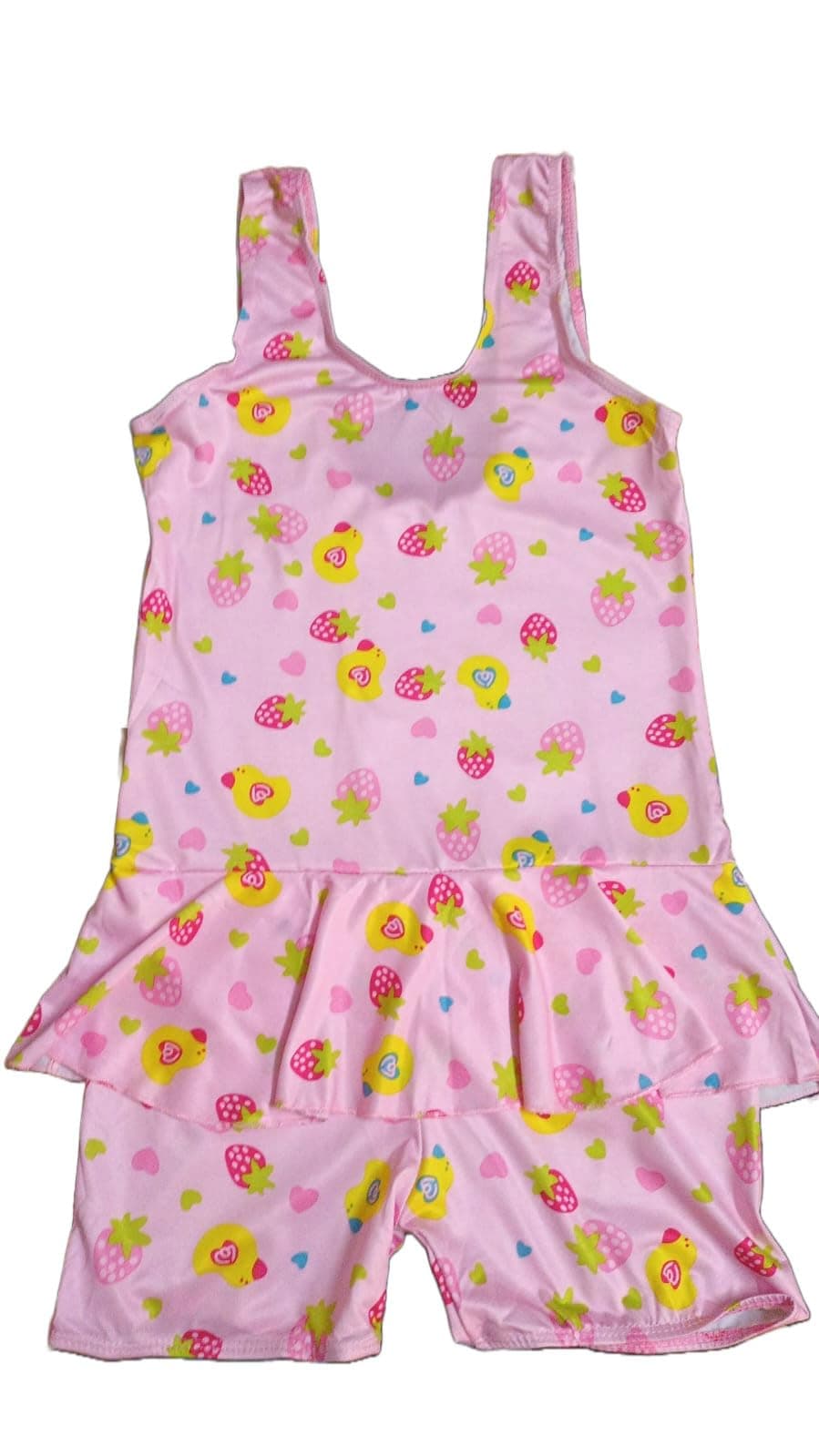 Tempest Girls Swimming Costume | Swim Suit | Swimwear | Swimming Dress for 3-4 Years Pink