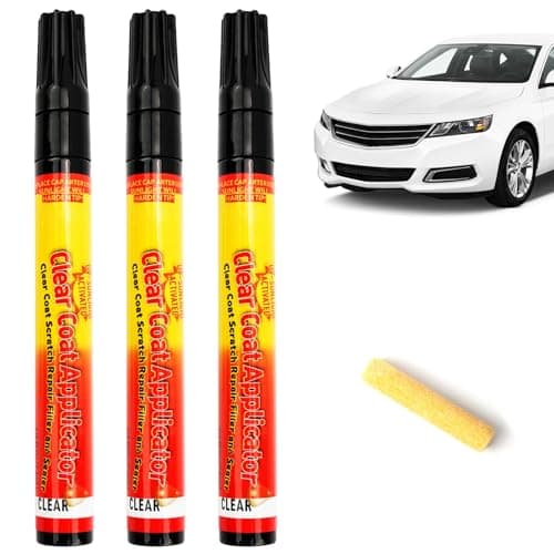 3PCS Vitanst Clearfix Scratch Remover, Magic Car Scratch Removal Pen, Auto Paint Repair Pen Brush Car Clear Scratch Remover Touch up Pens
