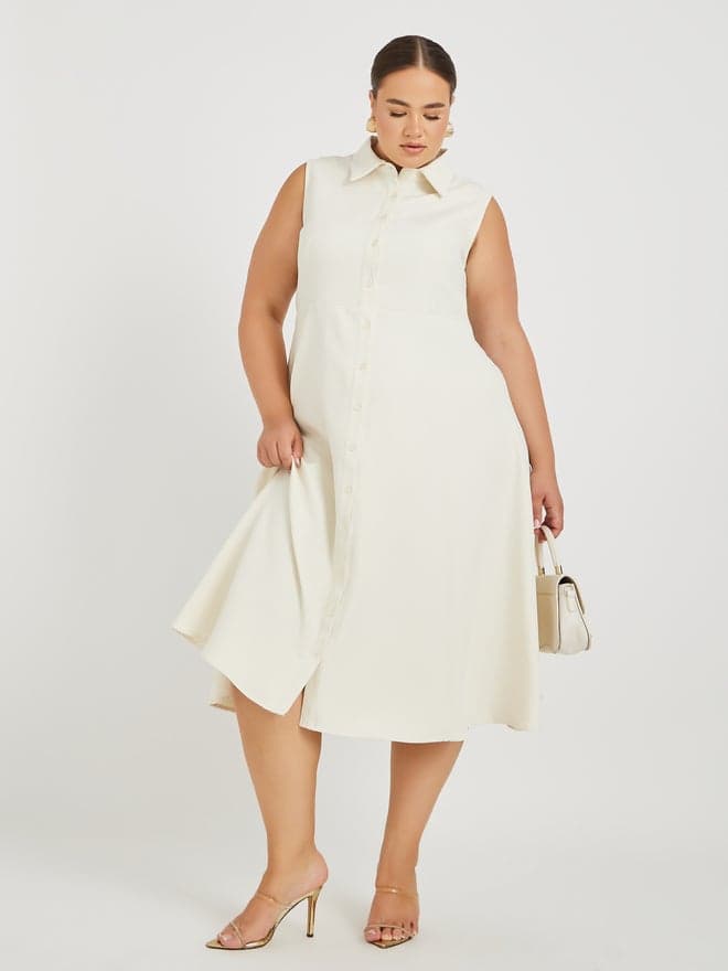 Sleeveless Midi Dress