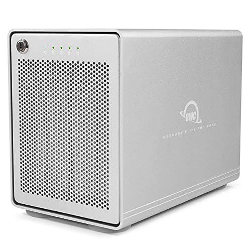 OWC Mercury Elite Pro Quad 0TB FourBay USB RAID Storage Enclosure with SoftRAID Premium