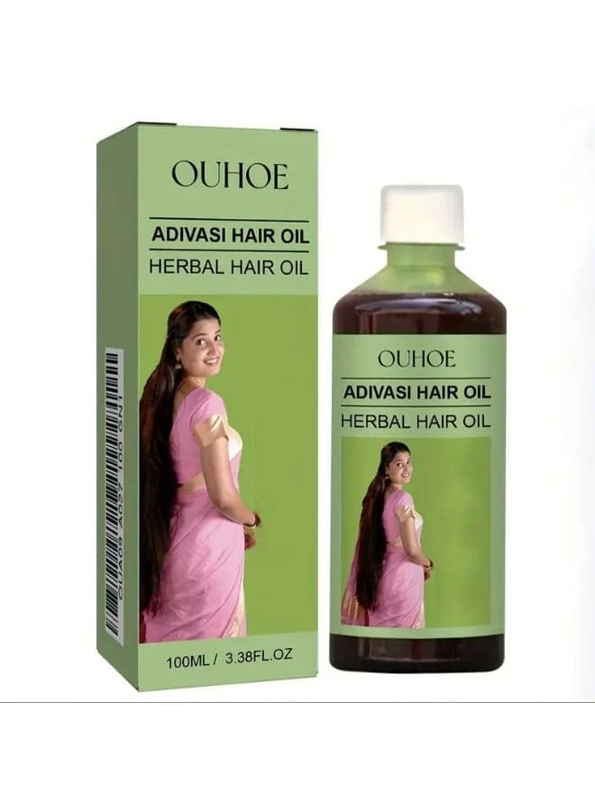 Adivasi Hair Care Oil – Scalp Cleansing, Hair Loss Prevention & Damage Repair for Strong, Healthy Hair