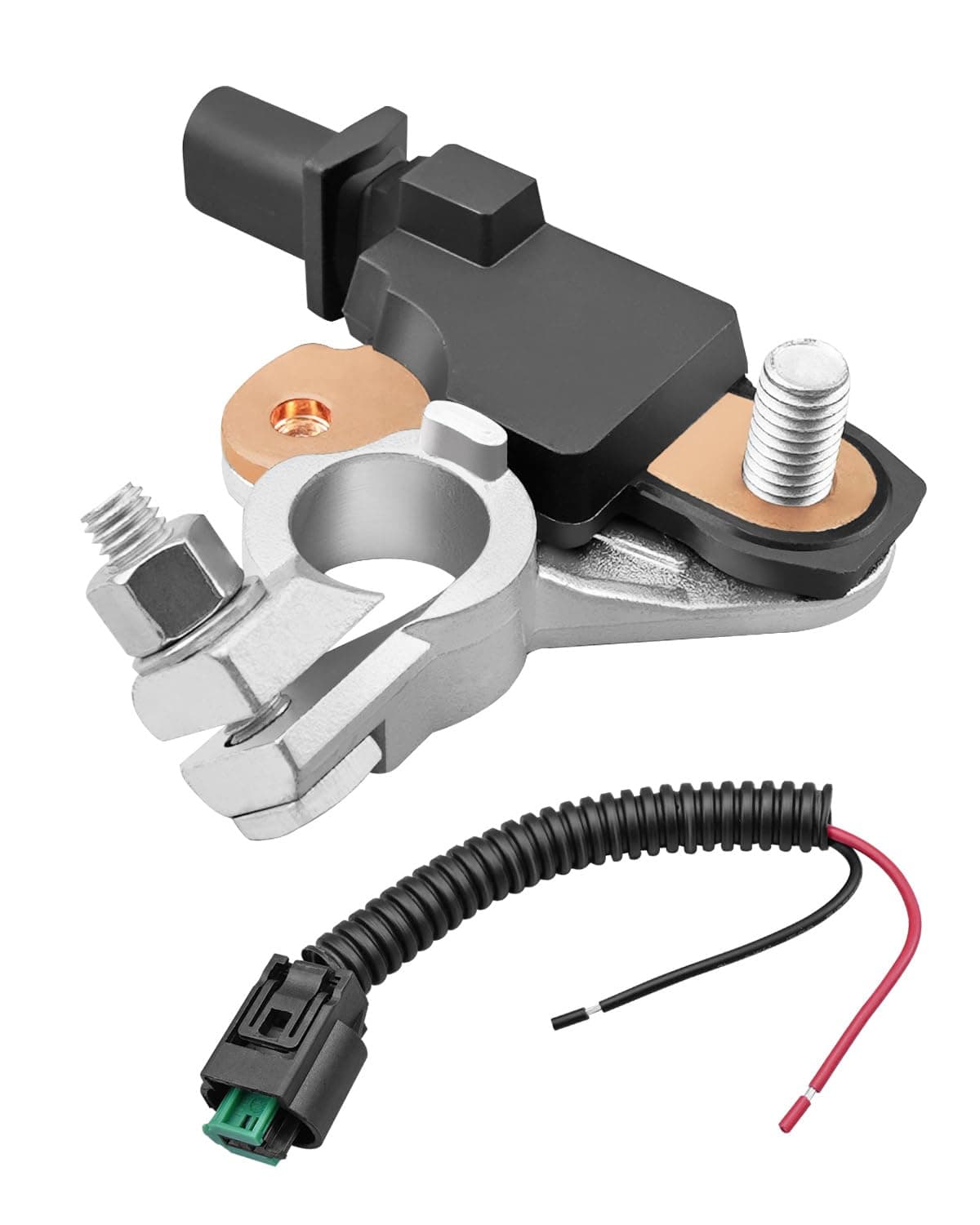 Battery Sensor Fit for Dodge Challenger Charger RAM Replace 4692269AI 4692269AG Voltage Current Temperature Sensor Compatible with Jeep Wrangler Cherokee Chrysler Fiat