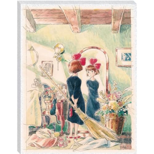 Ensky Kikis Delivery Service A Sunny Room 366 Piece ArtBoard Jigsaw Puzzle Canvas Style