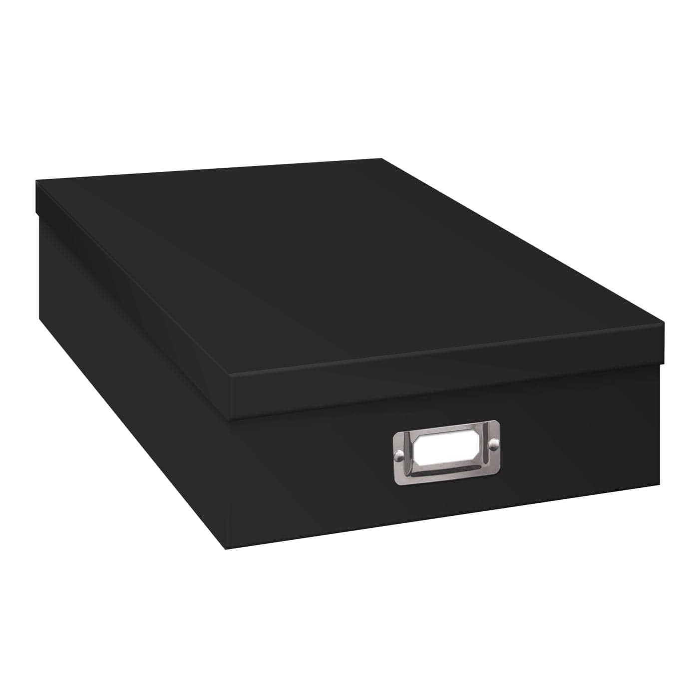 Pioneer Jumbo Scrapbook Storage Box Black 1475 Inch x 13 Inch x 375 Inch