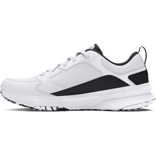 Under Armour Men's Charged Edge, (101) White/White/Black, 7, US