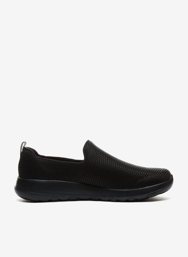 Skechers Men's Go Walk Max-Athletic Air Mesh Slip on Walkking Shoe Sneaker,Black,8 X-Wide US