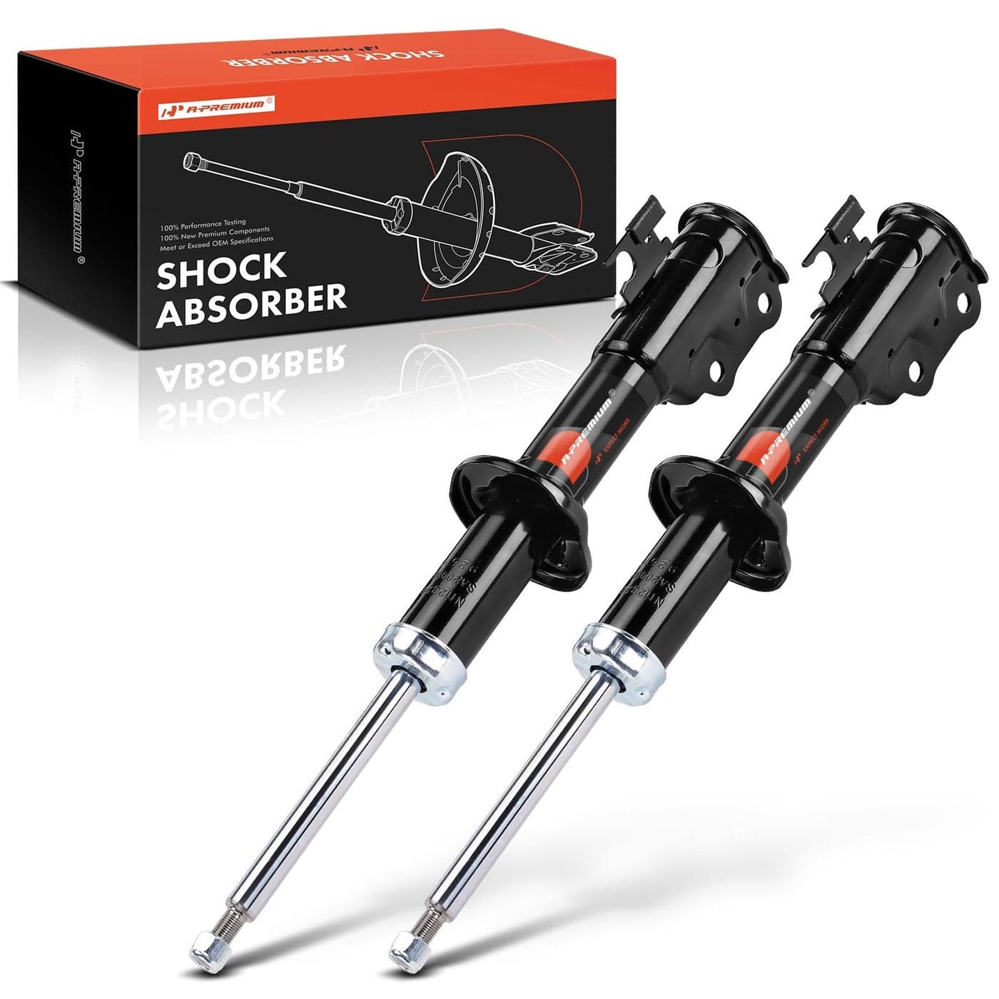 APremium Front Shock Absorber Strut Compatible with Mitsubishi Mirage 2014 2015 2PC Set