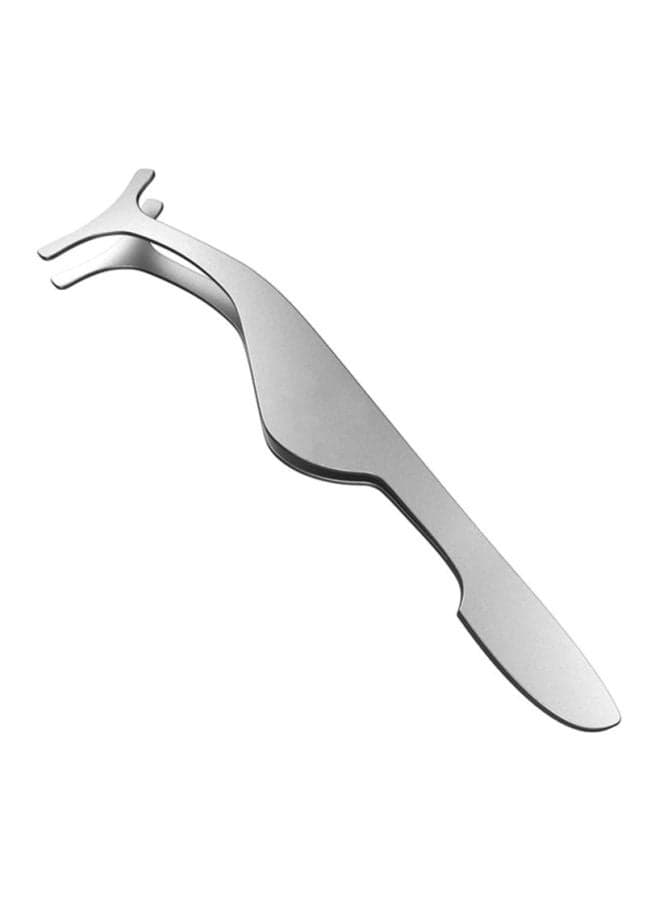 Magnetic Stainless Steel Tweezers Silver