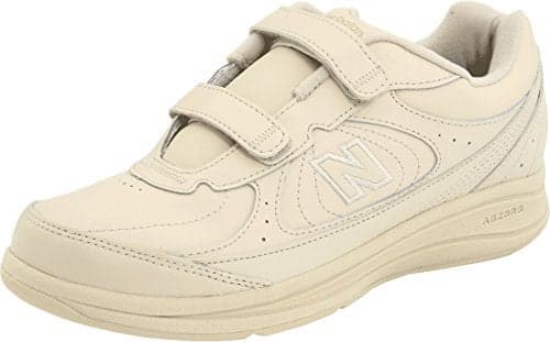 New Balance Women's 577 V1 Hook and Loop Shoe, Bone, 6.5