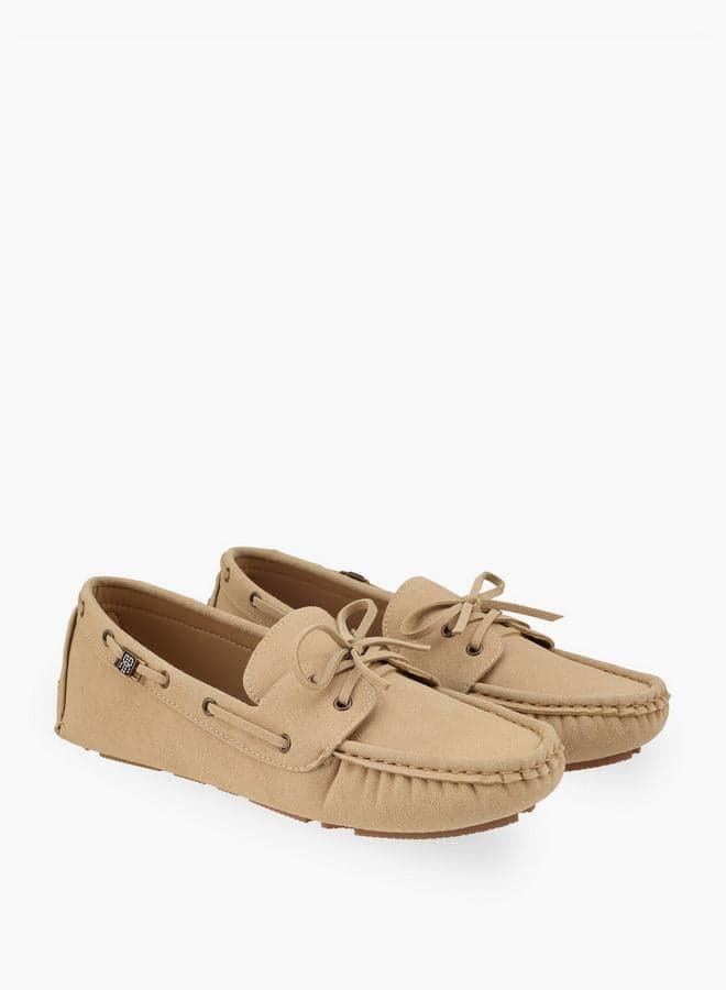 Women Lace-Up Moccasins — 40