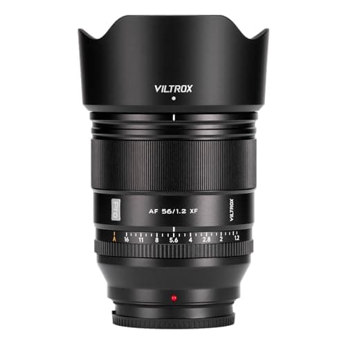 VILTROX Pro 56mm f12 Fuji AF 56mm f12 XF for Fuji X Mount Portrait Prime Lens for Fujifilm XH2 XT5 XS20 XT50 XS10 XT30 II XA7 XM5 XT20 XT2 XE4