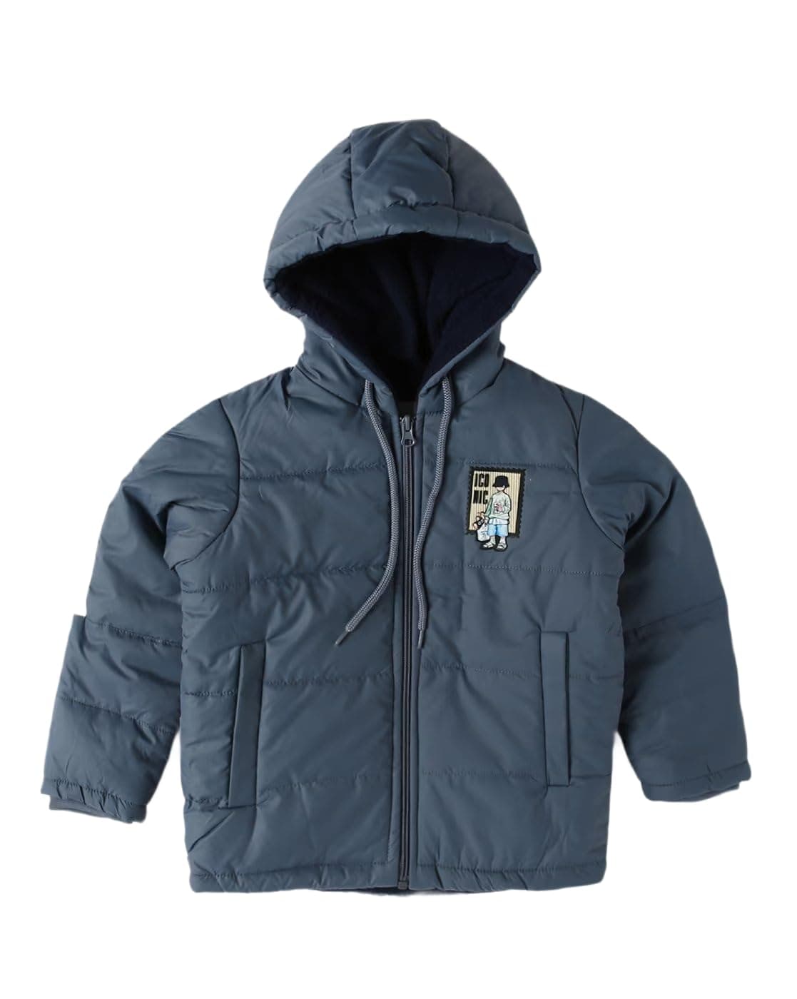 Fort Collins Boys Jacket, BE1117FC, Blue, 30 (9-10Y)