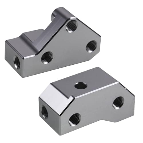 RYANSTAR RACING Billet Aluminum Knock Sensor Relocation Brackets Compatible with GM LS Gen III Engines LS1, LM7, LR4, LQ4, LS6, L59, LQ9, LM4 - 551216-KN30