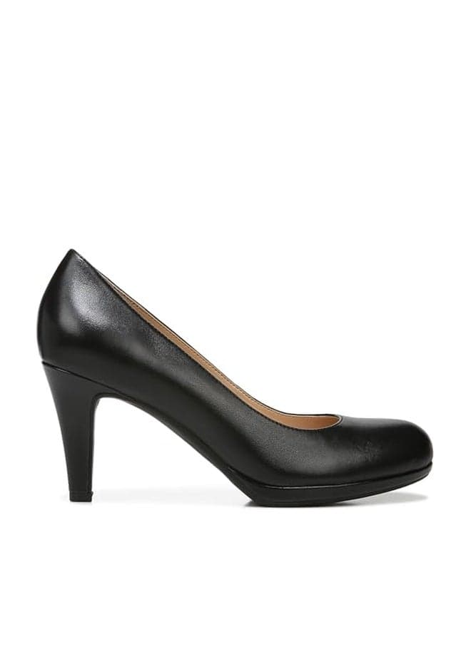 Naturalizer Womens Michelle Pump Black Leather 9 M