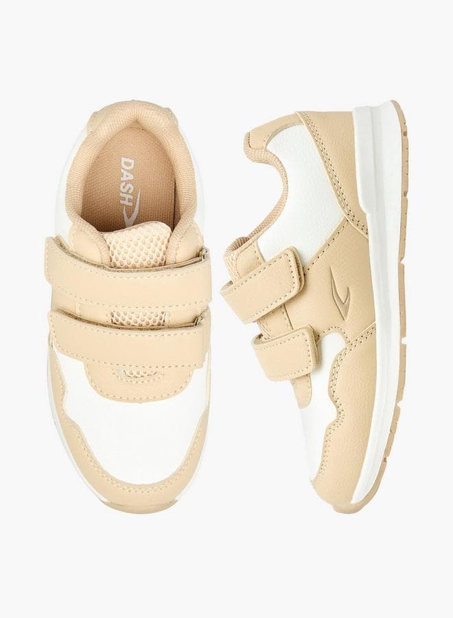 Girls Hook & Loop School Sports Shoes