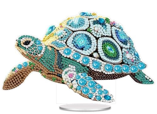 ARPADAMO Diamond Art Tabletop kit for AdultDIY Diamonds Painting kitSea Turtles Diamonds Painting for Adult 78x47 inch Acrylic Diamonds Painting Board Kit Special Crystal Diamond