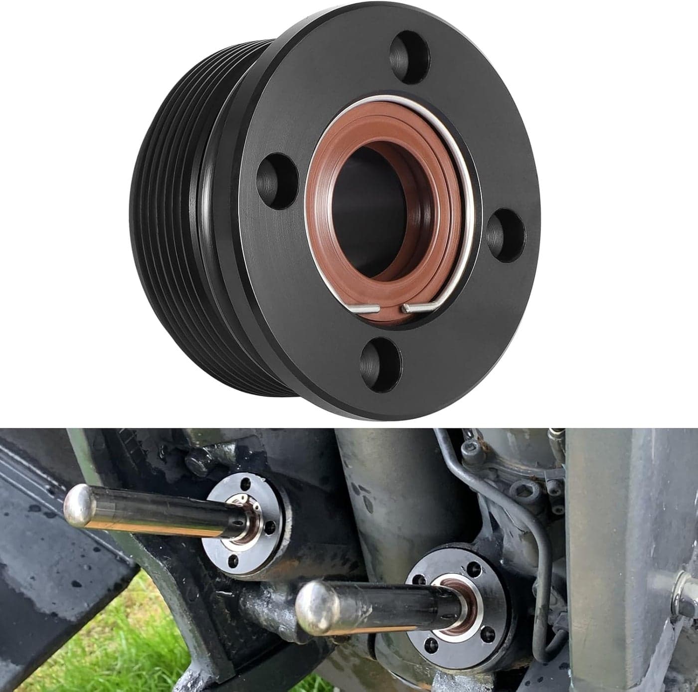 Yoursme Trim Cap Cylinder with Seals for Yamaha 200-300 HP - OEM Replacement 61A-43821-00-00 FSM040