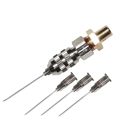 XZT 5 PCS Nitrogen Needle Valve kit for Shock,with Schrader Valve