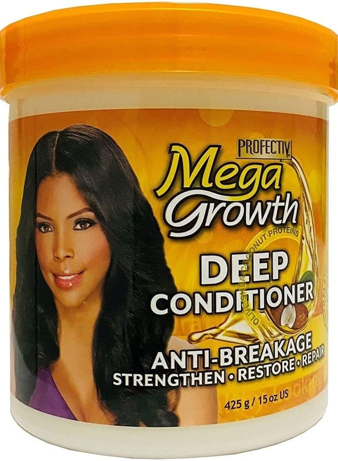Anti-Breakage Strengthening Deep Conditioner - Hydrating Hair Mask, Restores & Repairs Damaged Fragile Hair, Revitalizes, Renews, Protects From Damage, Restores Softness & Shine, 15 oz.