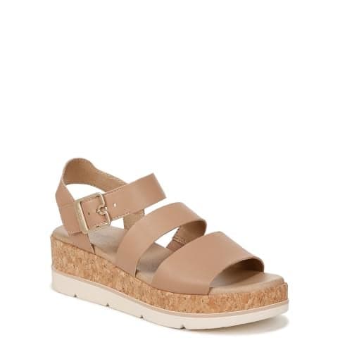 Dr. Scholl's Women's Once Twice Sandal Tawny Brown Synthetic 7 M