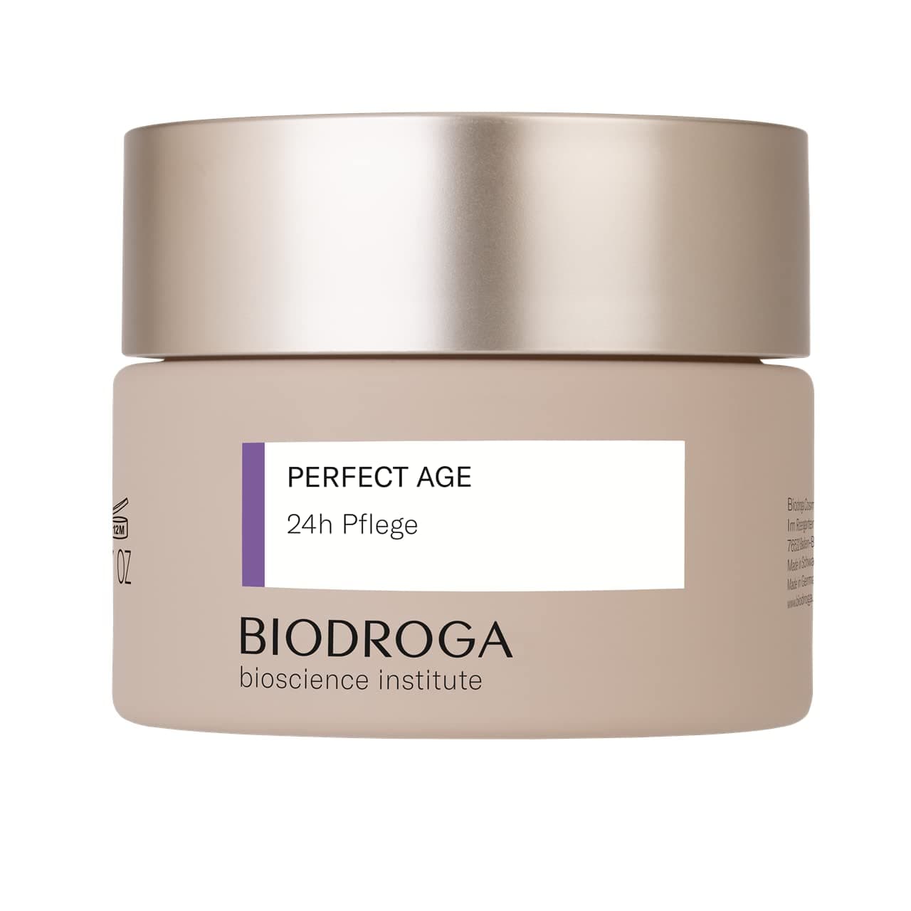 Biodroga Bioscience Institute Perfect Age 24h Care 50 ml Firming AntiAging Skin Care Moisturising Cream AntiWrinkle Face Care Vegan