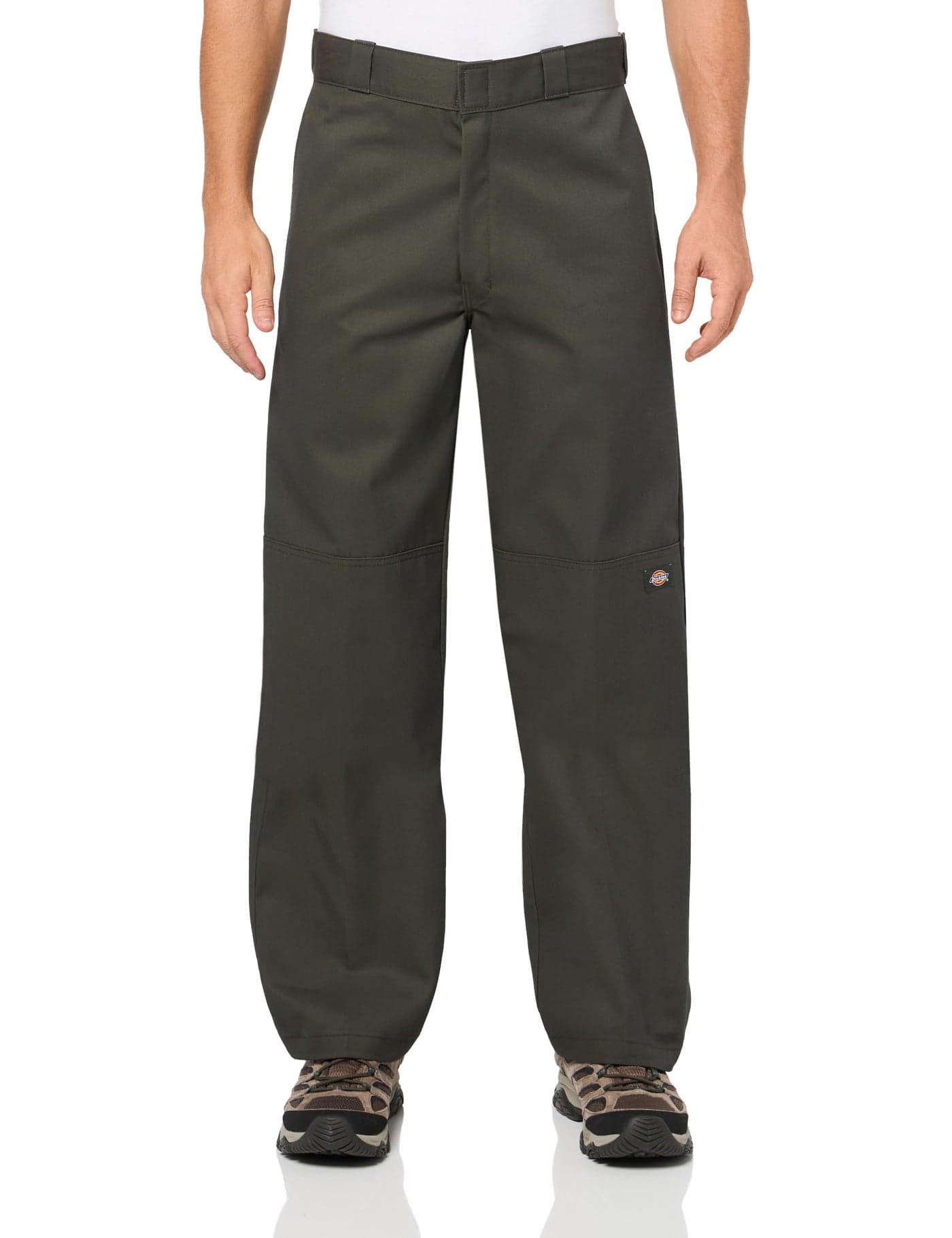 Dickies Loose Fit Double Knee Work Pants Olive Green 40 30