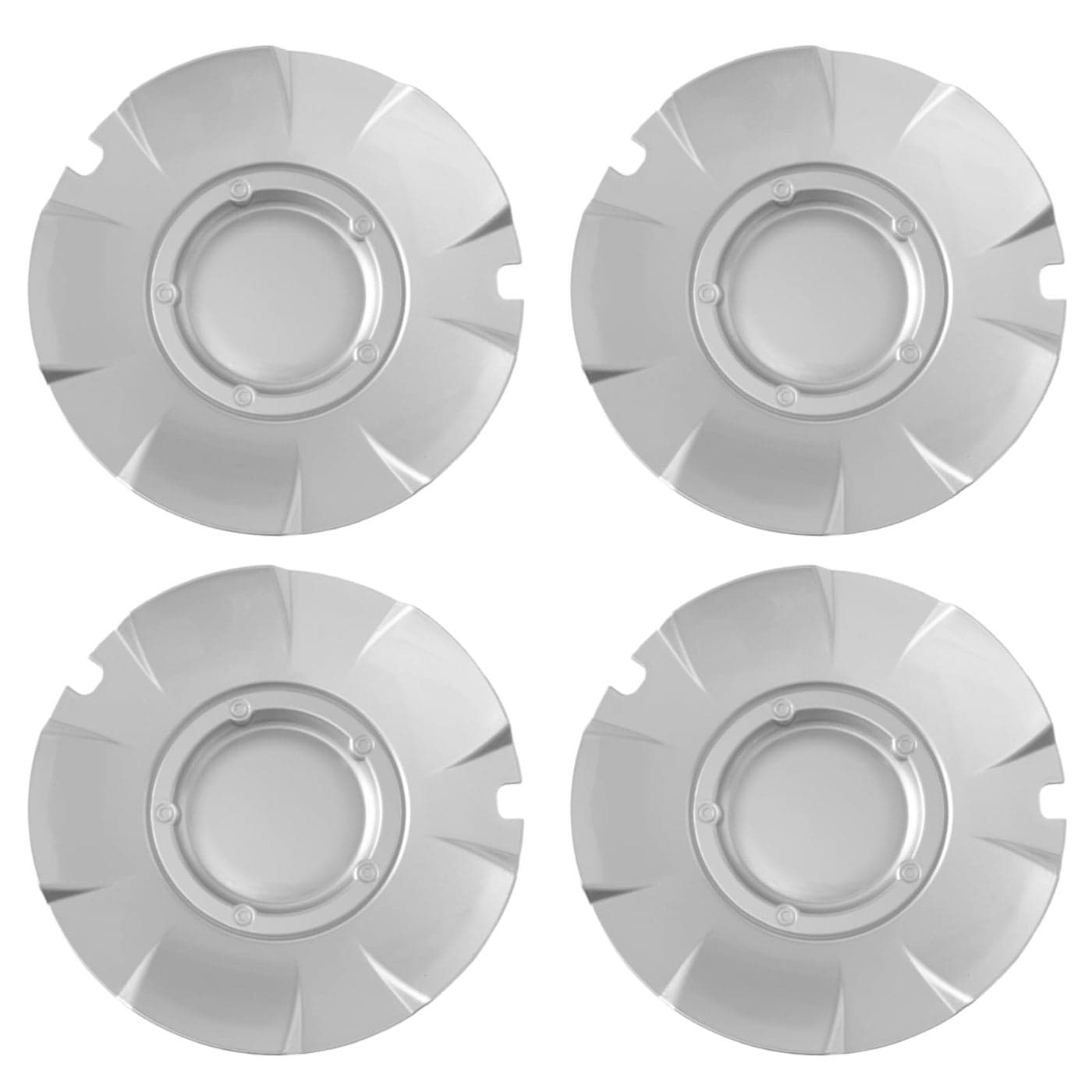 TINWID19199 Set of 4 Silver 20 inch Wheel Hub Center Caps Replacement for 20042007 Chevrolet Silverado SS Chevy Super Sport