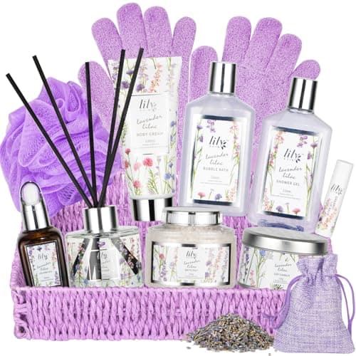 Mothers Day Gifts for Mom Ultimate 14Piece Aromatherapy Bath Body Gift Set Spa Gift Basket Bath Collection with Bath Bomb Christmas Birthday Gift Perfect Present for Her Mom All Occasions