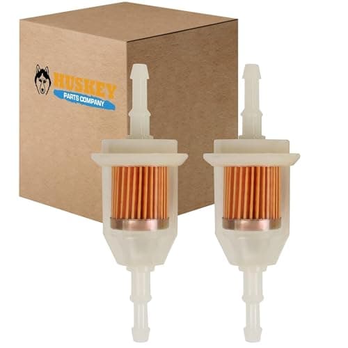 Golf Cart Fuel Filter (set of 2) Gas Filters Compatible with Club Car,Yamaha, Ezgo