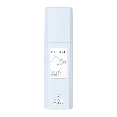KERASILK Taming Balm Nourishes Hydrates Strands Instantly Smooths Softens Hair With Heat Protection For Coarse Frizzy Unruly Hair 75ml
