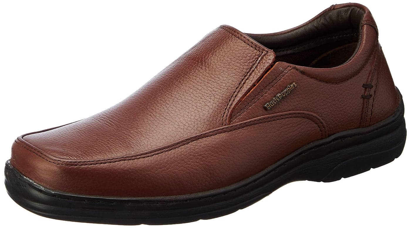 Hush Puppies Taylor Slip On E Men's Brown Formal Shoes - 7 UK (8554546)