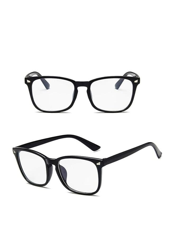 ORiTi Blue Light Blocking Clear Transparent Computer Glasses Gaming Anti Blue ray Anti Eye Strain Eyeglasses Transparent Lens
