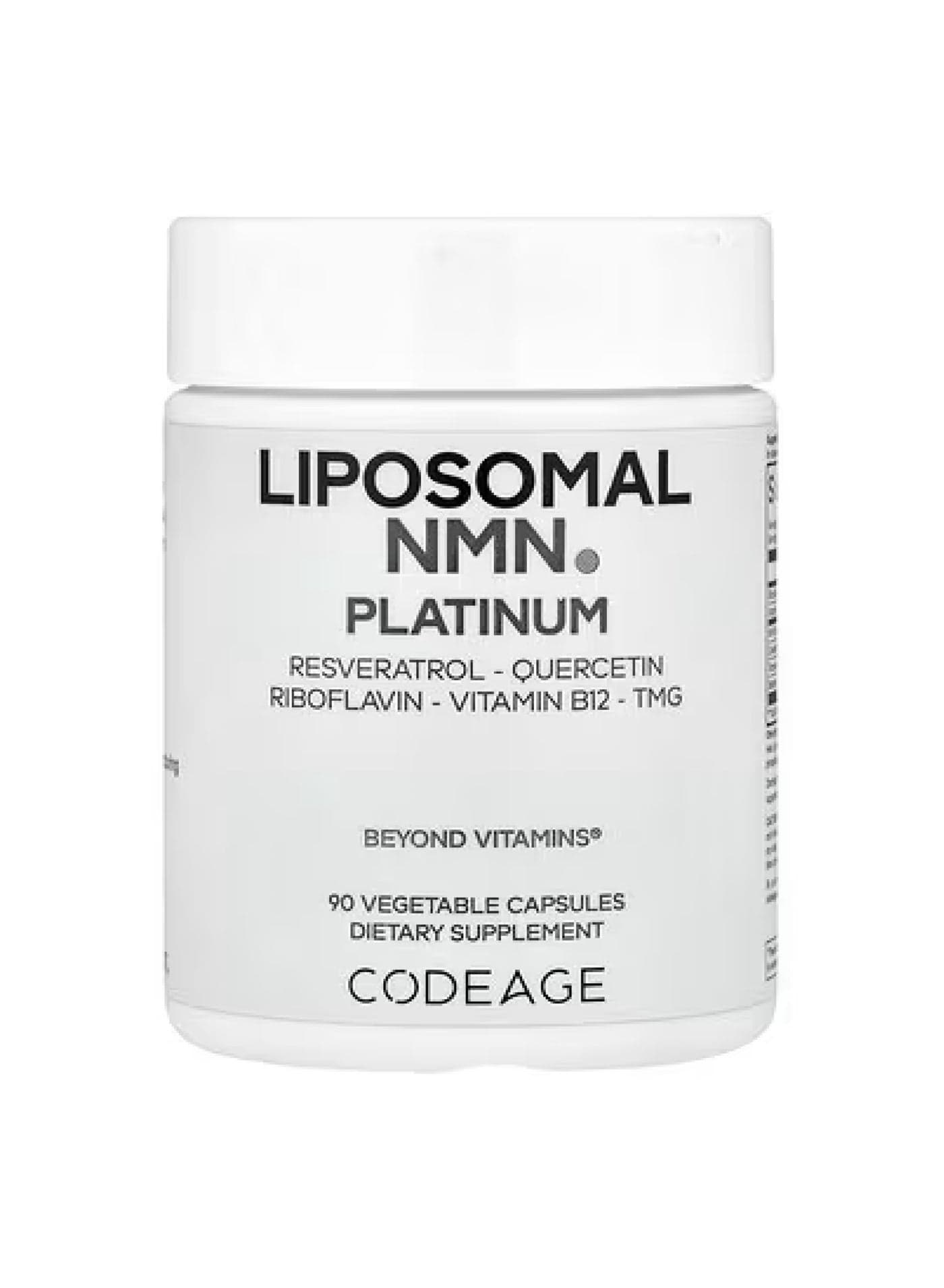 Liposomal NMN Platinum, 90 Vegetable Capsules