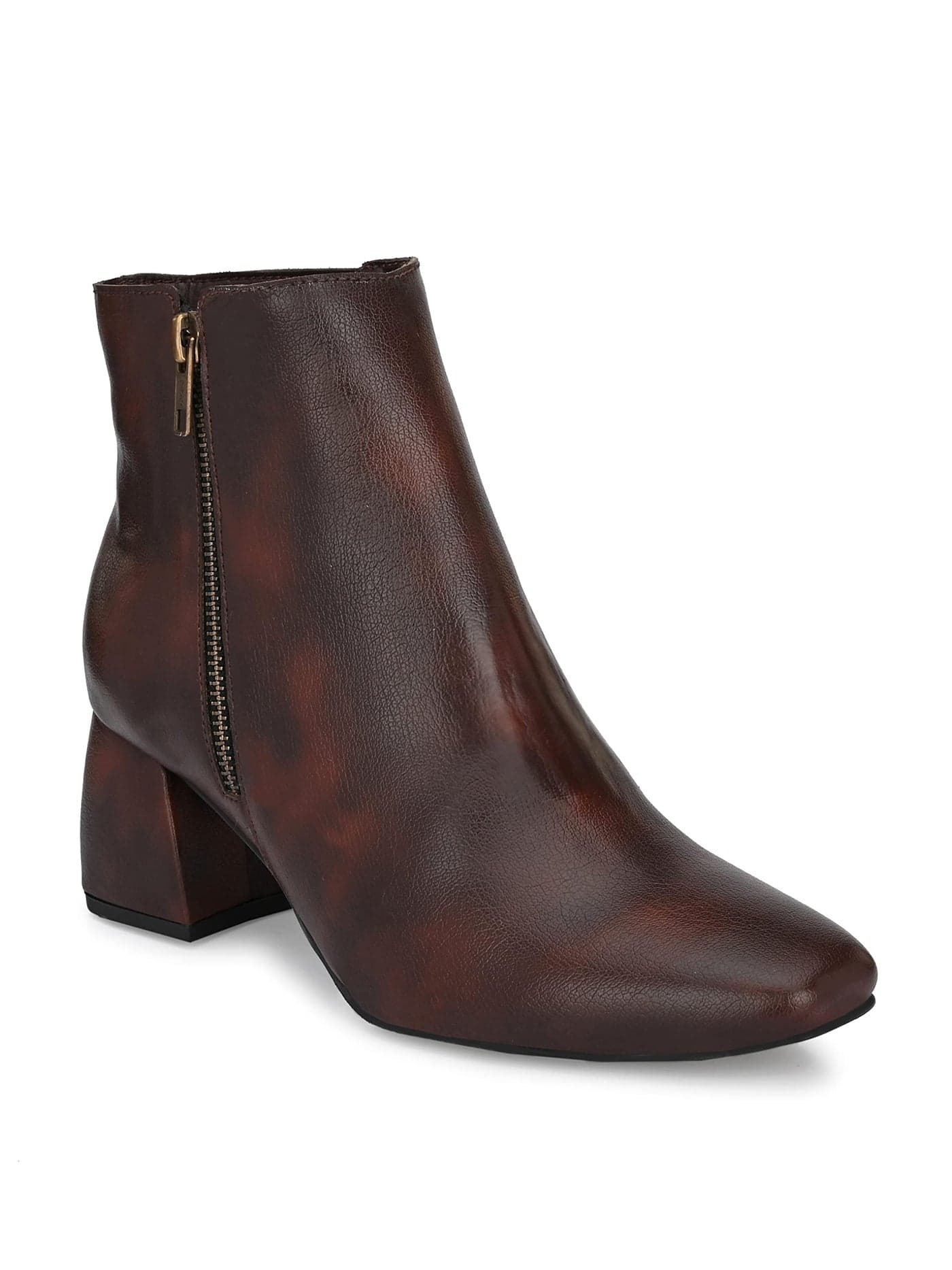 EL PASO Women's Brown Pro Guard Ankle Casual Boots-6