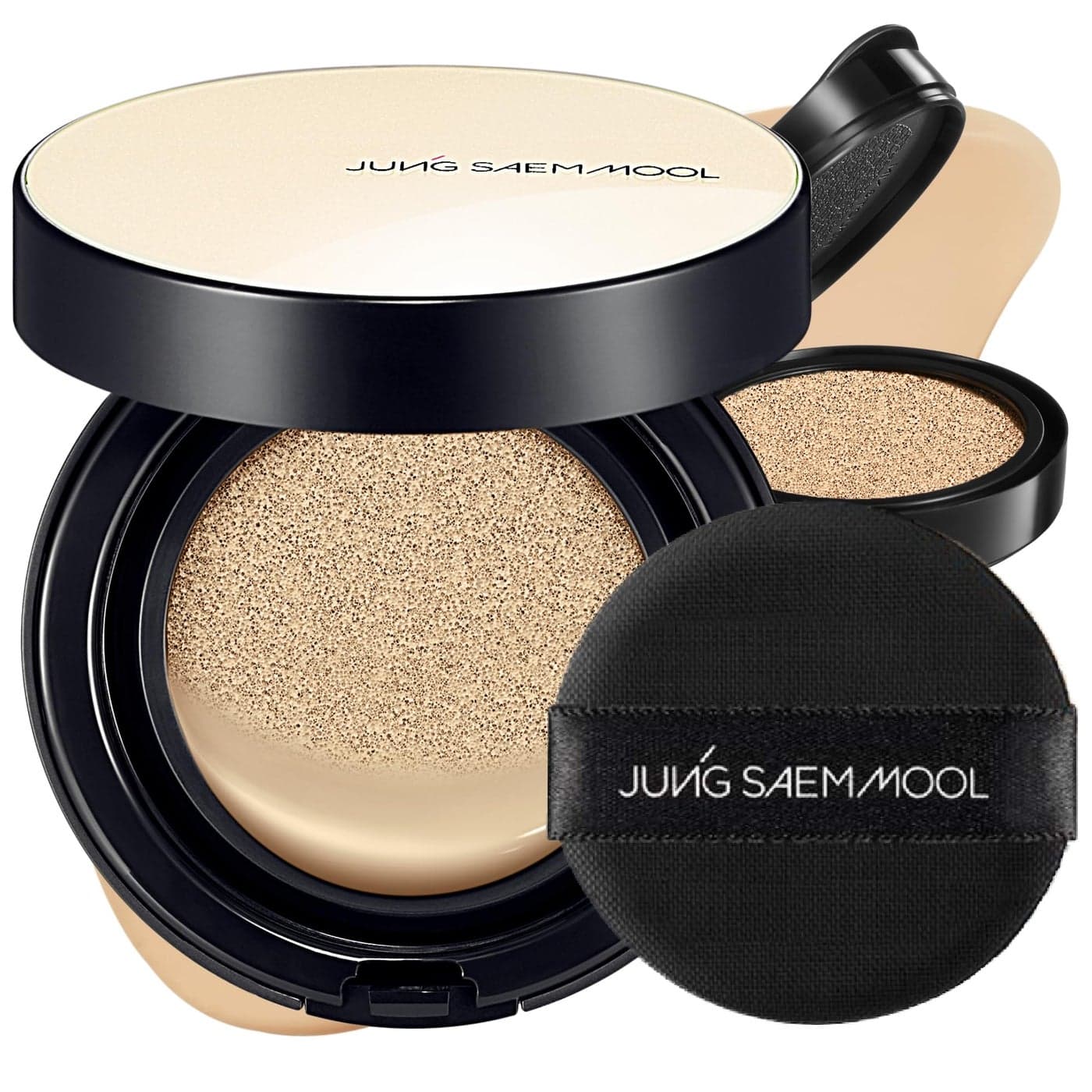 JUNGSAEMMOOL OFFICIAL Essential Skin Nuder Cushion 07 Medium Refill Included Natural Finish SPF50 Broad Spectrum Makeup Artist Brand