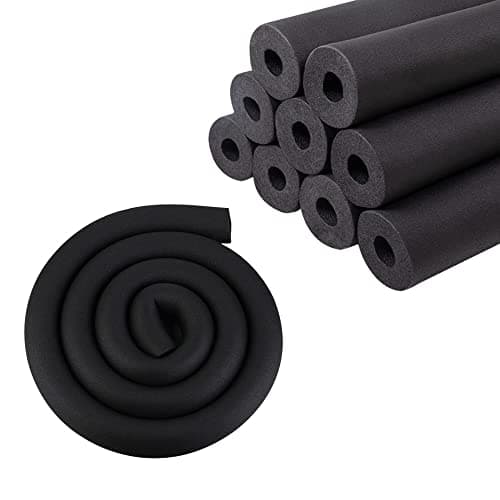 Pipe Insulation,Foam tubing 1inch (1" ID , 6FT) for Pipeline,Guitar Rack , Utensils,and Roof Rack, etc (1 x 1-23/32)