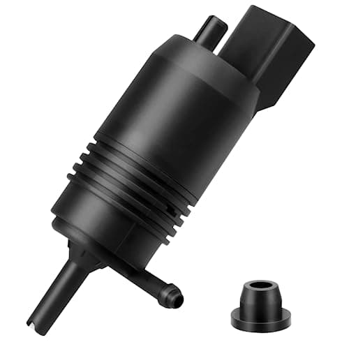 HHCSOP Windshield Washer Pump w/Grommet, Replacement for Chevrolet Silverado Corvette Blazer Colorado Bolt EV | GMC Sierra Canyon Terrain Acadia | Cadillac CT6 XT4 XT5, Replaces OEM 22999423 84518407